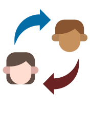 person to person icon