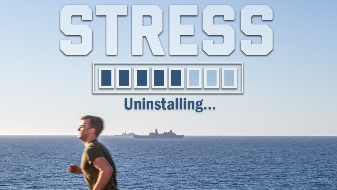 Graphic to highlight stress awareness. (U.S. Navy graphic by Mass Communications Specialist 1st Class Jonathan Clay/Released)