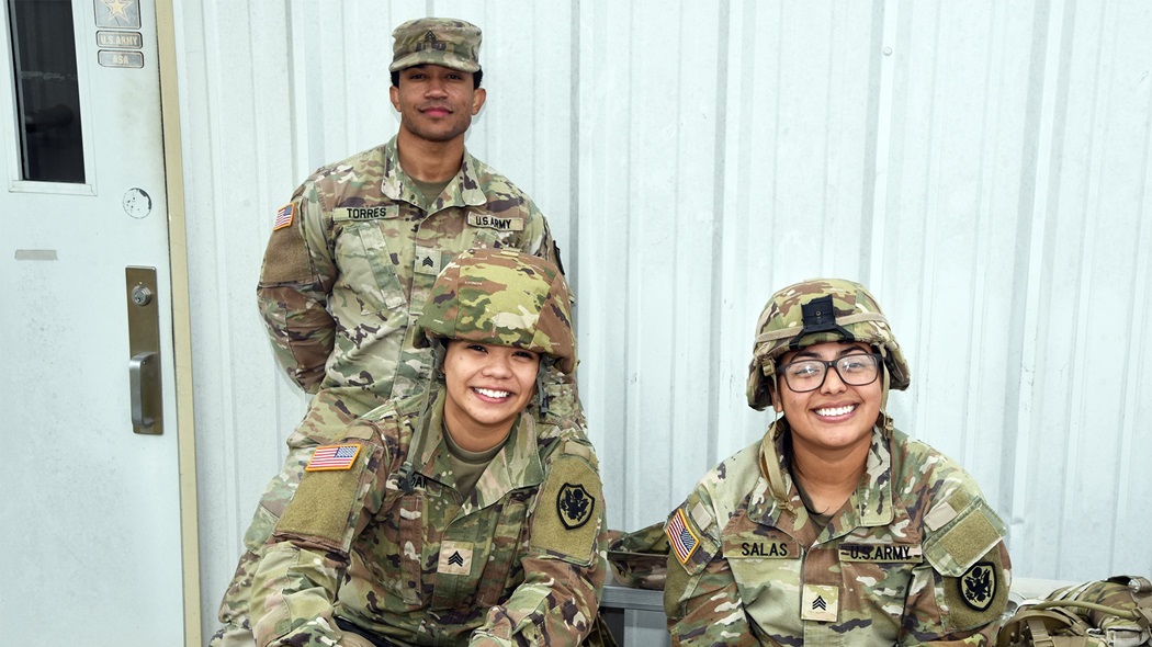 U.S. Army Soldiers assigned to Naval Medical Research Unit (NAMRU) San Antonio’s Research Services Directorate earned recognition through Navy Medical Research and Development’s (NMR&D) Solider of the Quarter and Year Award Program.