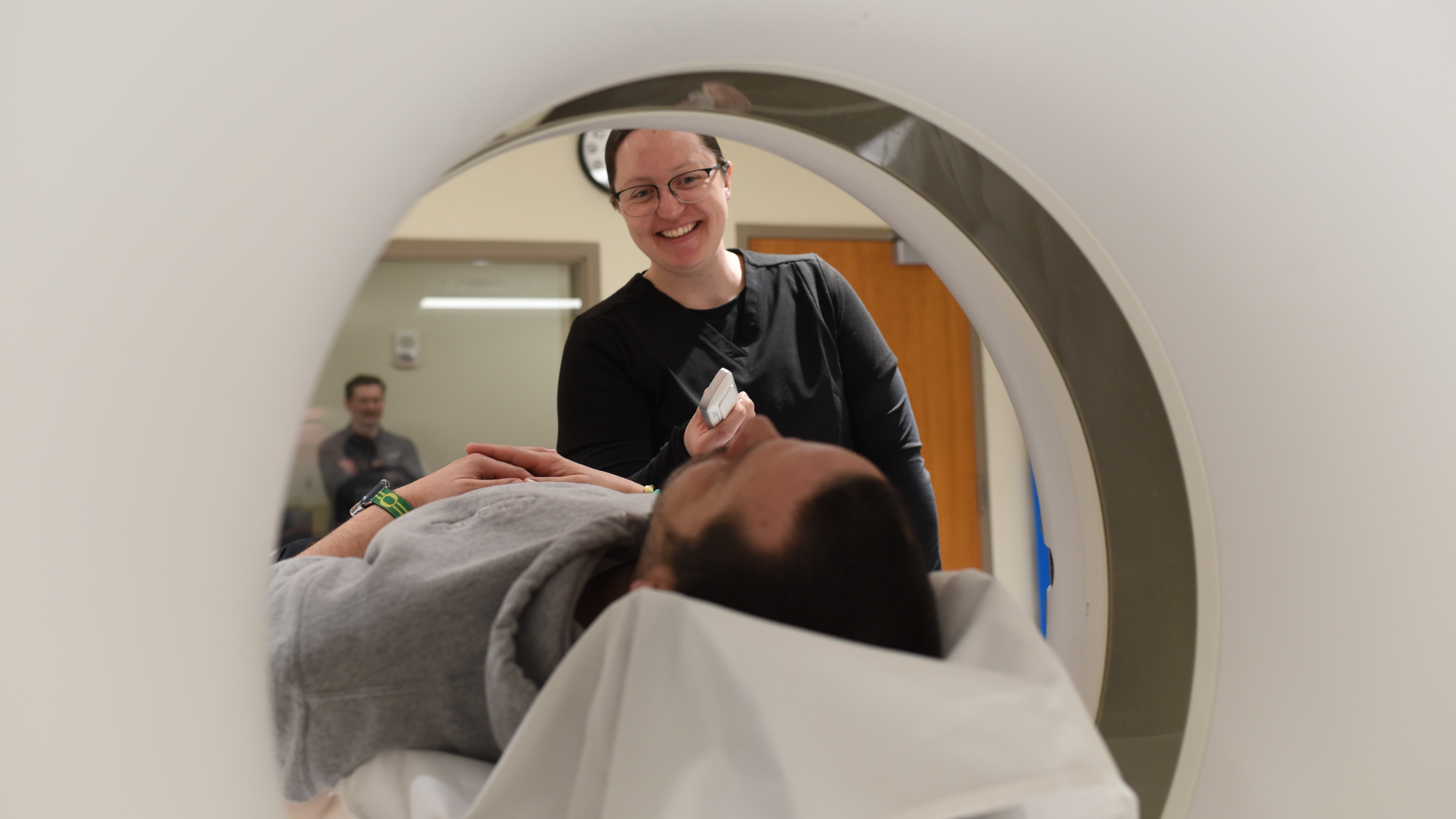 Staff Sgt. Carlie Pack, a 68P Radiology Specialist assigned to the Evans Army Community Hospital Radiology Department, is ready for her upcoming deployment, thanks to a recent collaboration with a local Colorado Springs hospital.