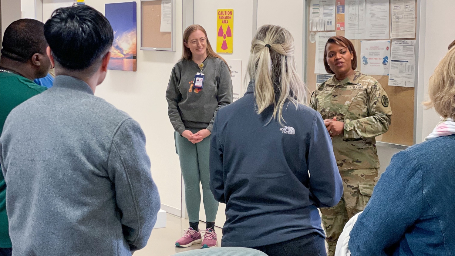 Host nation medical providers tour U.S. Army Health Clinic Ansbach during Host Nation Day, March 20, 2025