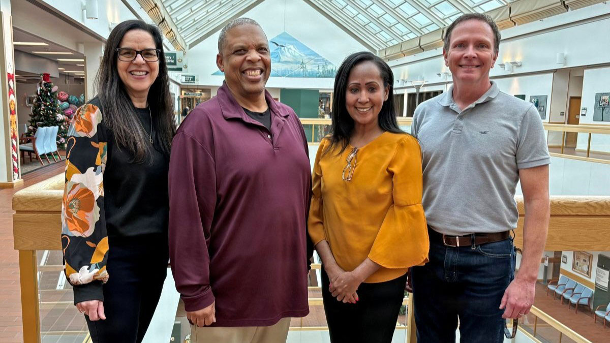 Did you know we have a Patient Advocate to serve as your go-to resource for concerns or questions about health care services received at Madigan? (Pictured: Madigan's Patient Experience team, picture from left to right, Madigan’s Patient Experience (PXO) Team: Ms. Edilene Del Valle, Mr. Gregory Williams, Ms. Theresa Manuel, and Mr. Jeremy O’Bryan. Photo courtesy of Madigan PXO team)