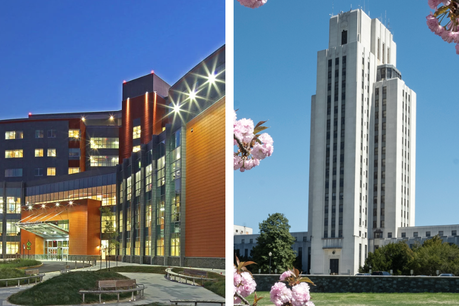 A.T. Augusta and Walter Reed buildings
