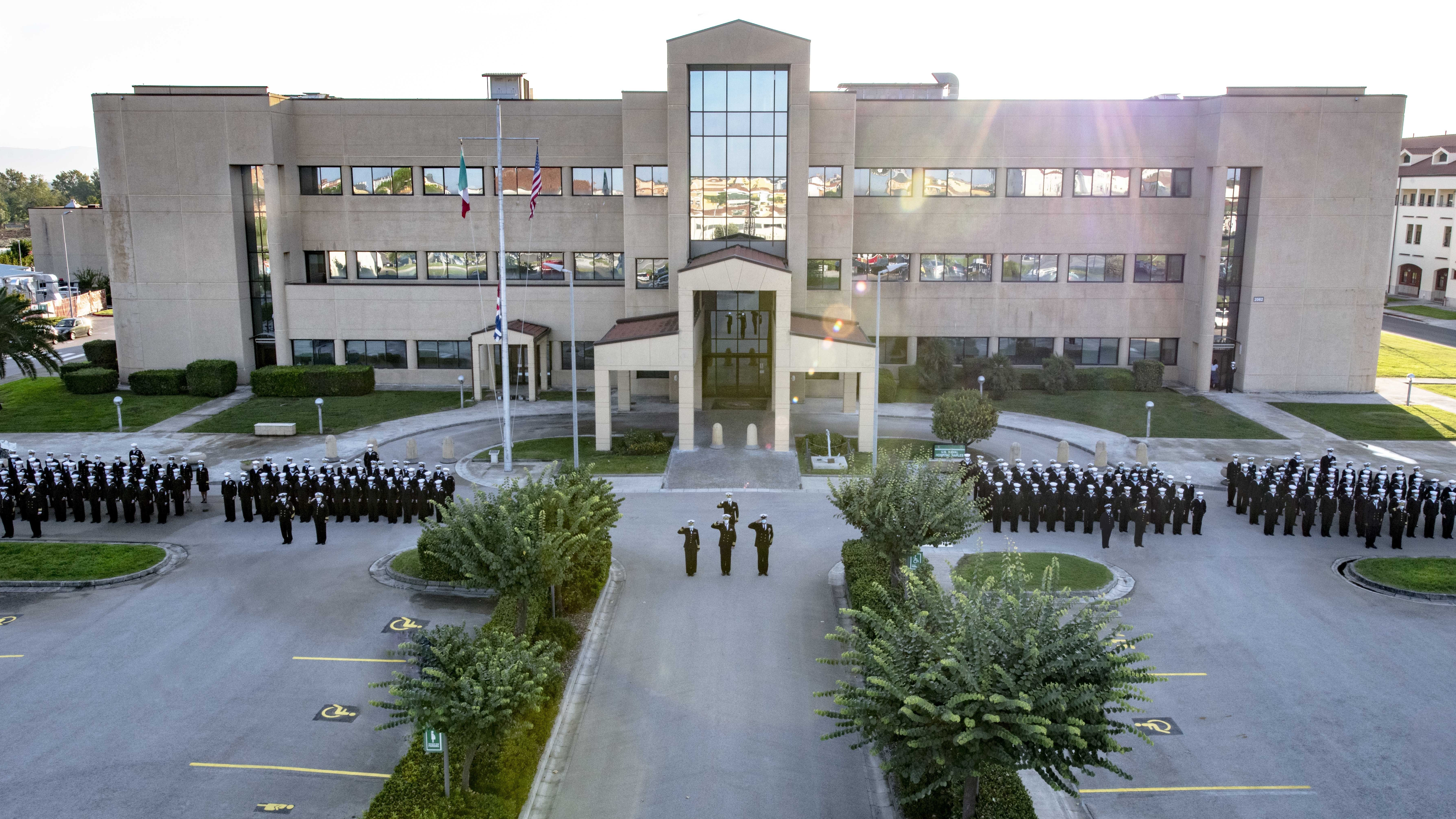 Naval Hospital Naples building