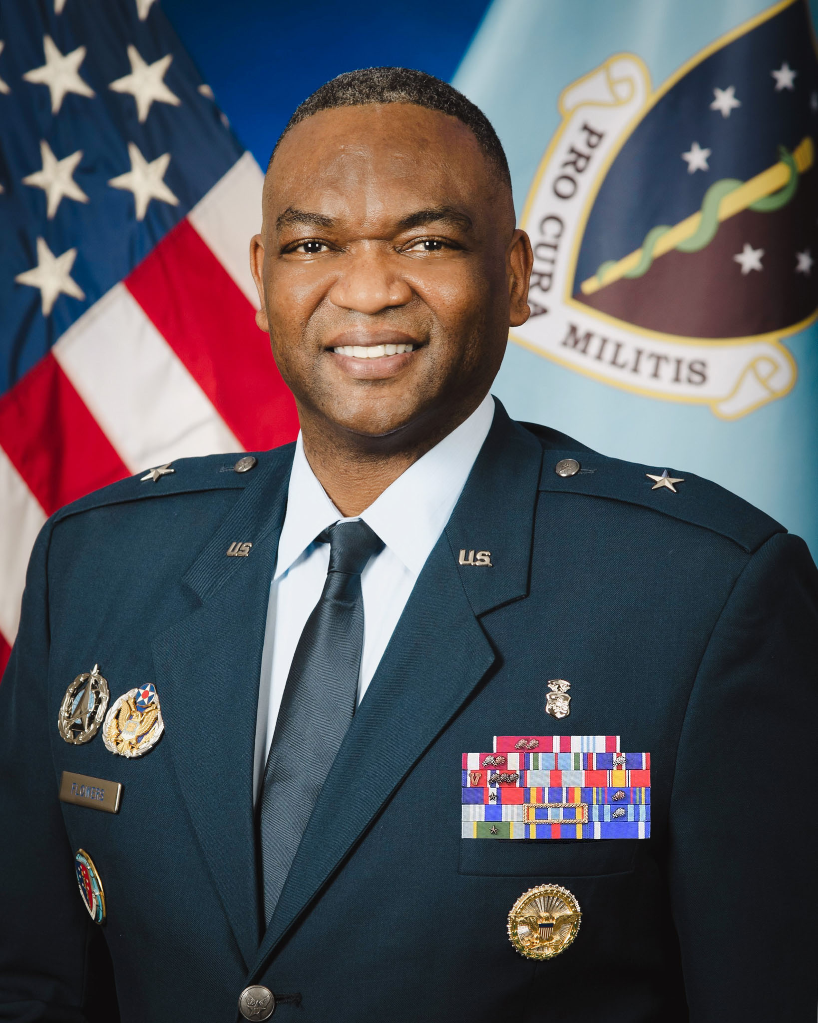 Brig. Gen. Flowers official photo