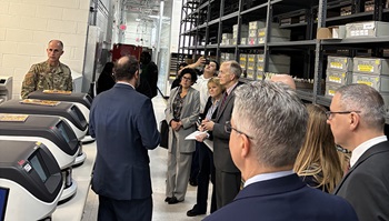 Leaders from the Office of the Assistant Secretary of Defense for Health Affairs recently toured the Defense Health Agency Joint Pathology Center